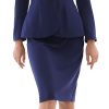 Women's Formal Office Business Work Jacket Skirt Suit Set