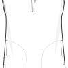 Women's Scrub Top Relaxed Fit Journey Top - 2 Pockets with Knit Details, Dolman Sleeve and Rounded Hem - 2152
