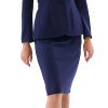 Women's Formal Office Business Work Jacket Skirt Suit Set