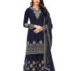 Ready to Wear Indian/Pakistani Style Ethnic Wear Party Wear Plazzo Salwar Suit for Women's