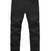 Men's Cargo Hiking Pants Lightweight 5 Zipper Pockets Stretch Quick Dry Camping Fishing Travel Pants