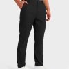 Mens Classic Fit Golf Pants Stretch Work Dress Pants 30''/32''/34'' Lightweight Casual Pants with Pockets
