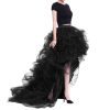 Women's Long High Low Ruffles Party Tulle Skirt