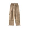 Gothic Baggy Cargo Pants with Pockets for Women Men Harajuku Casual Joggers Outdoor Loose Trousers Y2K Streetwear