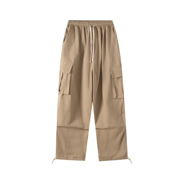 51nIcFOu1jL.jpg Gothic Baggy Cargo Pants with Pockets for Women Men Harajuku Casual Joggers Outdoor Loose Trousers Y2K Streetwear
