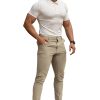 Men's 4-Way Stretch Slim Tapered Fit Golf Joggers - 28" Inseam Nylon