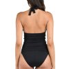 Women's Island Goddess Halter Tankini Swimsuit Top