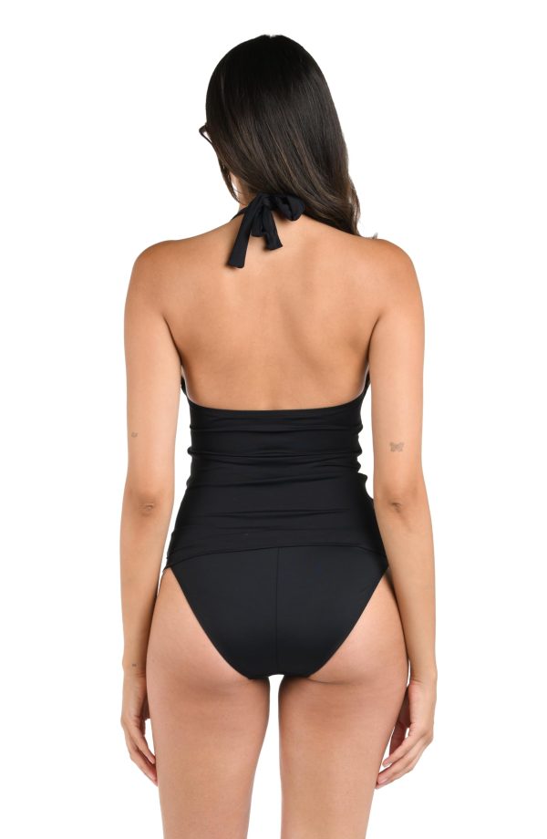 610SmsLL75L.jpg Women's Island Goddess Halter Tankini Swimsuit Top