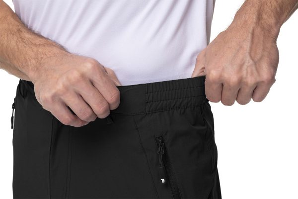 Men's Cargo Hiking Pants Lightweight 5 Zipper Pockets Stretch Quick Dry Camping Fishing Travel Pants
