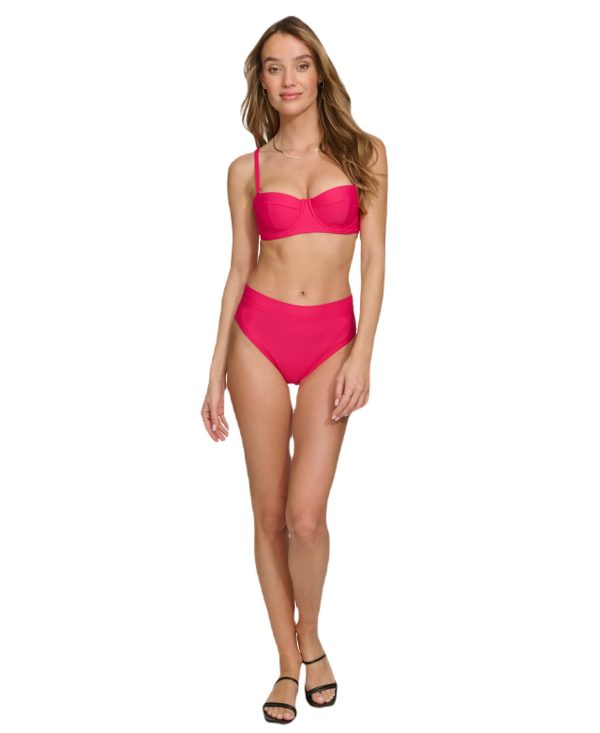 Women's Standard V-Neck Bikini Top Bathing Suit