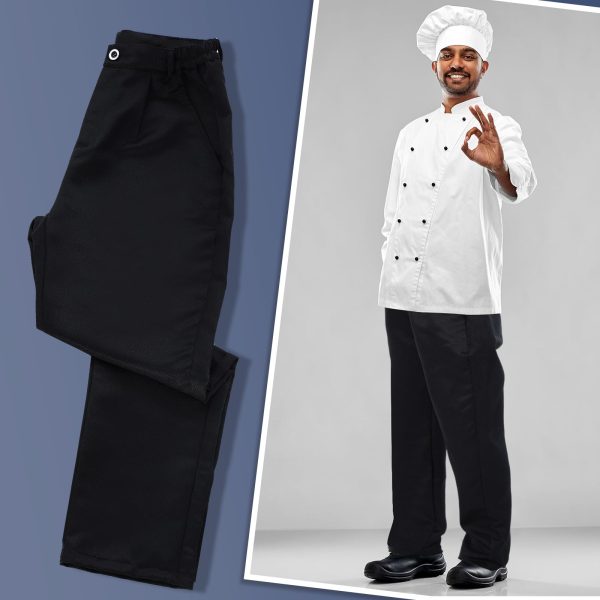 Classic 4 Pocket Men's Chef Pants Chef Cargo Pant for Restaurant