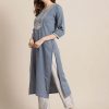 kurti set for women with dupatta party wear indian style kurta set for women