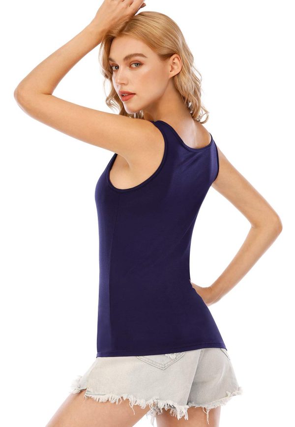 61FgdpQNwiL.jpg Basic Tank Tops for Women Undershirts Tanks Top Lightweight Camis Tank Tops 4-Pack