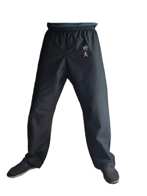 TA0 Kung Fu Pants Martial Arts Kimono for Men and Women, Wing Chun Trousers Cotton 100%
