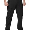 Men's Cargo Hiking Pants Lightweight 5 Zipper Pockets Stretch Quick Dry Camping Fishing Travel Pants