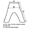 Yoga Ninja Harem Samurai Pants Women Men, Japanese Style wrap Trousers, one Size