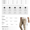 Men's 4-Way Stretch Slim Tapered Fit Golf Joggers - 28" Inseam Nylon