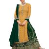 Fashion Ready to Wear Indian/Pakistani Party Wear Dresses Palazzo Style Salwar Suit With Embroidered Work