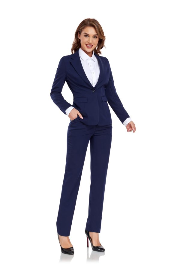 Women's Suits for Work Professional, 2 Piece Office Work Suit Set, Women's Suit Formal Wear