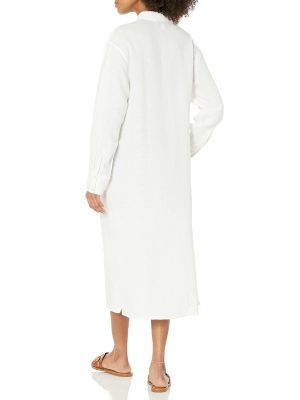 Women's Fiona Relaxed Linen Midi Shirt Dress
