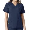 Women's Cross-Flex Media Scrub Top