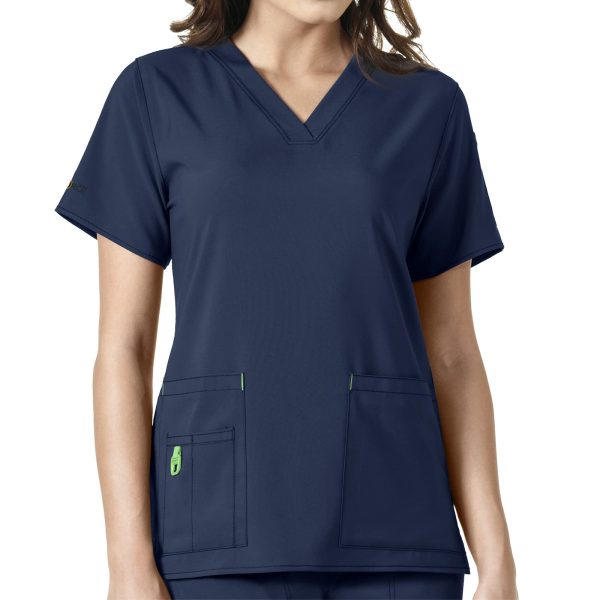 61V95nGahXL.jpg Women's Cross-Flex Media Scrub Top