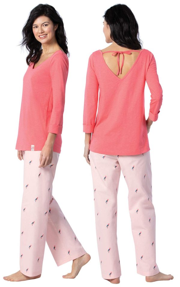 61VIikpVf5L.jpg Margaritaville Women's Pajamas - Cute Pajamas For Women