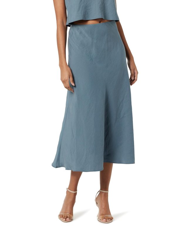 61XzjUJvH-L.jpg Women's Haniyyah A-Line Midi Skirt