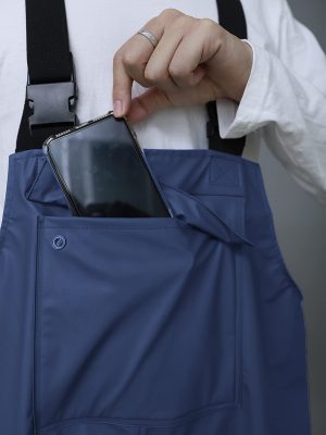 Workwear Bib Rain Pants for Men Women Heavy Duty Trousers Waterproof Work Pants Fishing Overalls