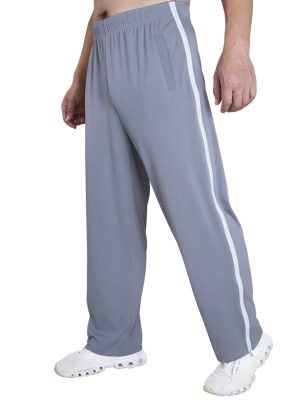 Tear Away Pants for Men Side Zipper Lightweight Pants Zip Leg Sweatpants Breakaway Post Surgery Recovery Zipper Pants