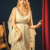 Womens Renaissance Renfaire Dress Medieval Sleeveless Fairy Dresses