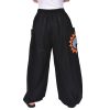 Baggy Yoga Harem Pants Men Women Casual Lounge Trousers 2 Big Pockets, One Size, Elastic Waist