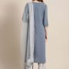 kurti set for women with dupatta party wear indian style kurta set for women