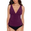 Women's Solid Dani Soft Cup Tankini Top Separate