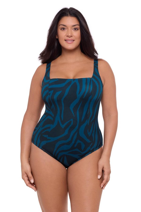 61lLIm96ZtL.jpg Women's Square One Piece Swimsuit