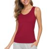 Basic Tank Tops for Women Undershirts Tanks Top Lightweight Camis Tank Tops 4-Pack