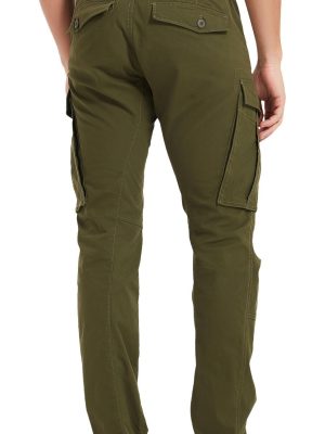 Men's Cargo Pants Slim Fit with Articulated Knees