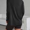 Womens Oversized Long Sleeve T Shirts 2025 Basic Crewneck Tee Fall Tops Casual Workout Y2K Clothes
