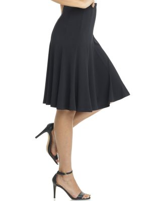 Women's Ease into Comfort Flared Knee Length Knit Skirt