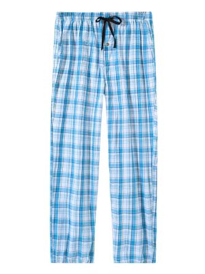 Men's Pajama Pants Ultra Lightweight Pjs Bottoms Sleepwear Bottom Pants with Pocket Drawstring 3-Pack