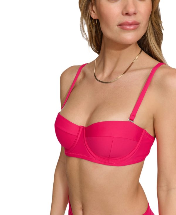 Women's Standard V-Neck Bikini Top Bathing Suit