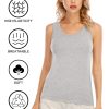 Basic Tank Tops for Women Undershirts Tanks Top Lightweight Camis Tank Tops 4-Pack