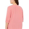 Women's Evie 3/4 Sleeve Gauze Blouse