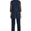 Soutache Jacket and Tank Pantsuit Set