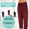 Mens Lounge Pants with Pockets - Mens Pajama Pants - Lounge Pants Men, Up to 3XL Pack of 3