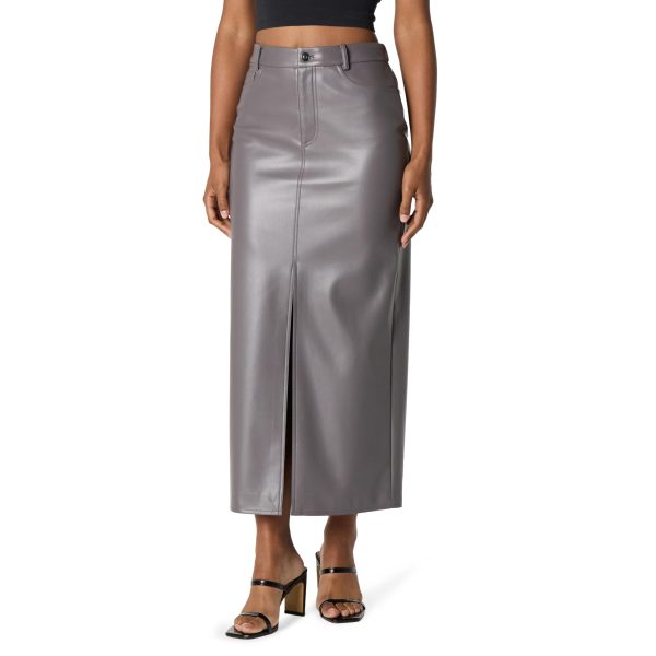 71AslTDQlYL.jpg Women's Larissa Vegan Leather Maxi Skirt