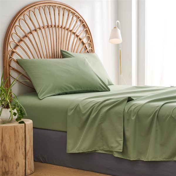 Sage Green Tufted Comforter Set Queen Size 7 Piece Bed in a Bag, Shabby Chic Boho Comforter and Sheet Set, Pom Pom Textured Bed