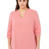 Women's Evie 3/4 Sleeve Gauze Blouse
