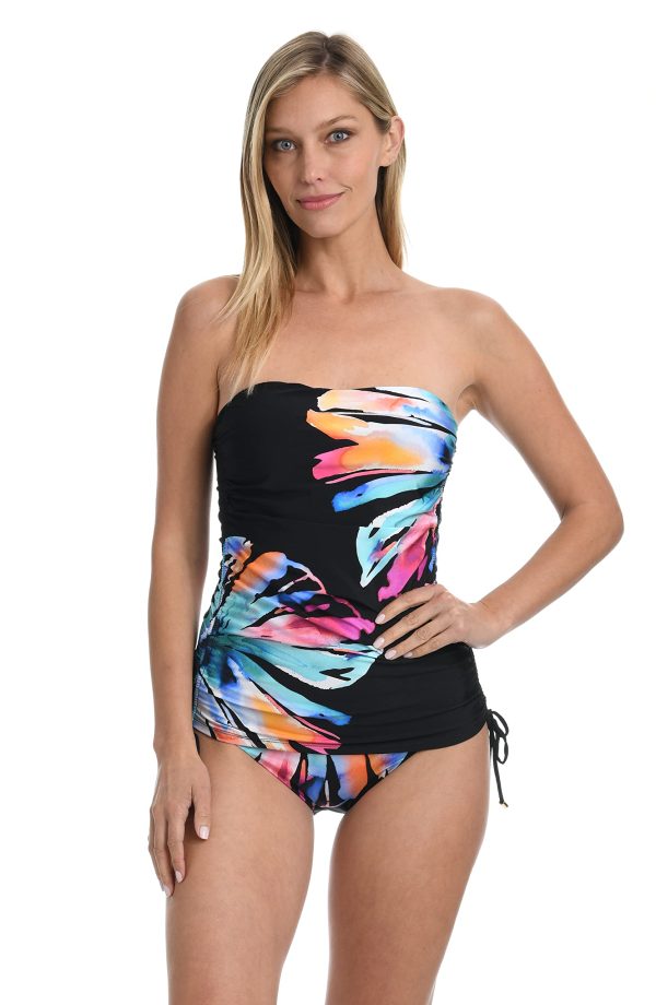 Women's Bandeau Tankini Swimsuit Top