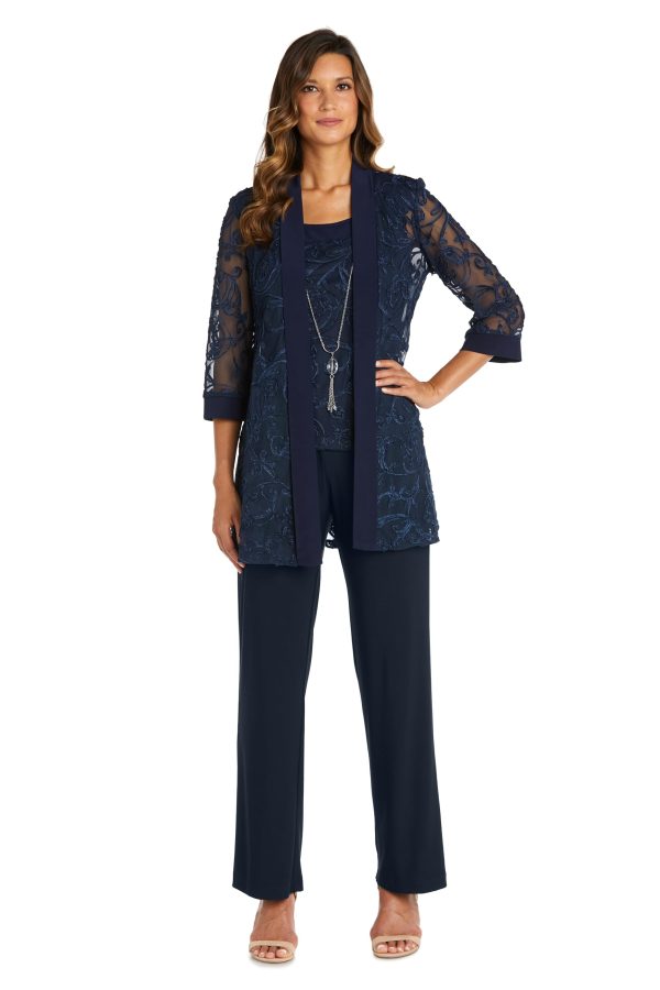 71OdtPNaNAL.jpg Soutache Jacket and Tank Pantsuit Set